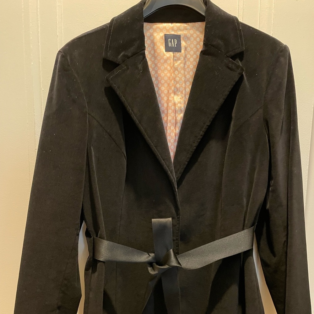 Velvet blazer GAP size 12